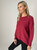 Soft Realm Sweater - Burgundy - Burgundy