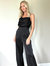 Stepping Into Style Jumpsuit - Black - Black