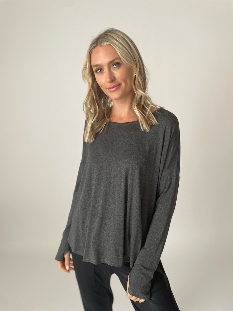 Stevie Top - Charcoal
