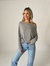 The Anywhere Top - Heather Grey
