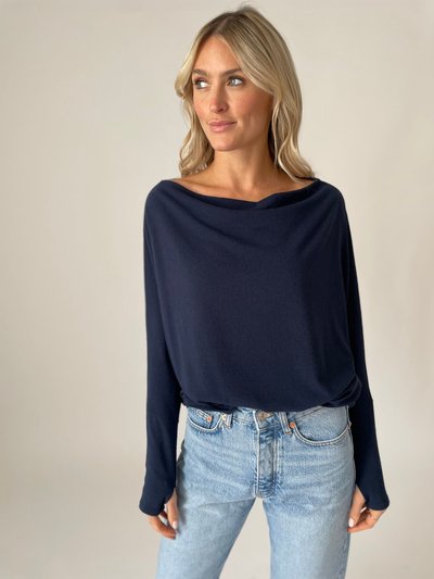 Six Fifty The Anywhere Top - Navy product