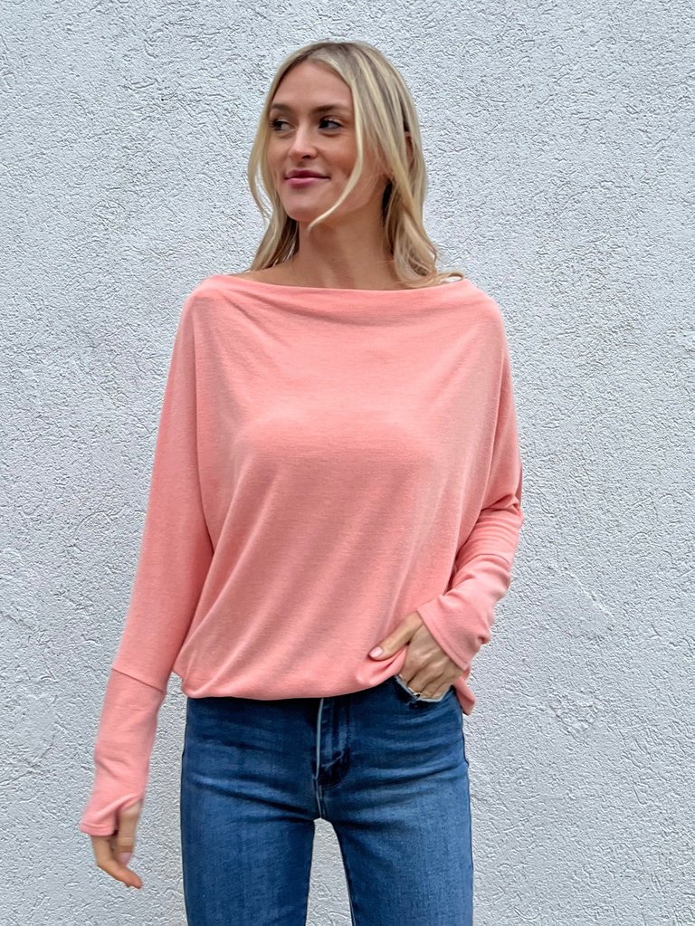 The Anywhere Top - Soft Coral - Soft Coral