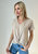 The Gwen Short Sleeve - Taupe - Taupe