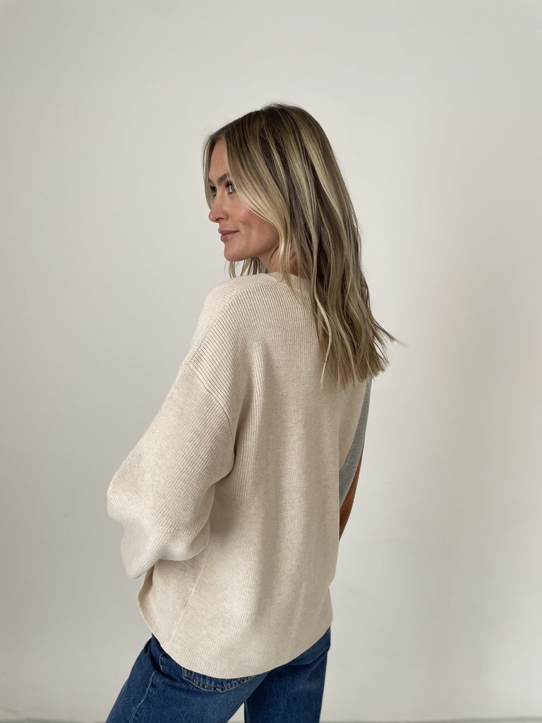 The Naomi Sweater - Brown