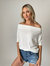The Short Sleeve Anywhere Top - Ivory