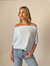 The Short Sleeve Anywhere Top - Light Blue