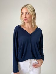 Tribeca Top - Navy - Navy