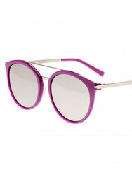 Moreno Polarized Sunglasses - Purple/Silver