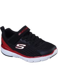 Boys Flex Advantage 3.0 Nuroblast Sports Sneaker - Black/Red - Black/Red