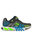 Boys S Lights Flex Glow Elite Sneakers - Black/Lime/Blue