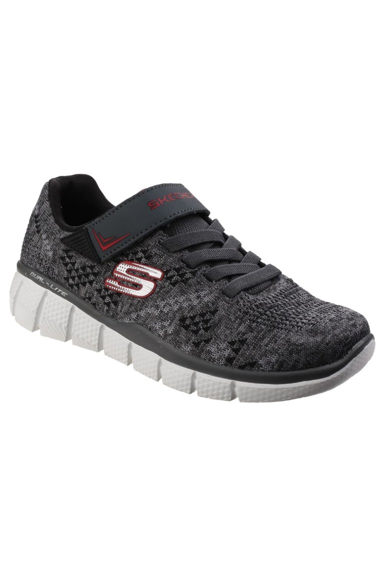 Childrens Boys Equalizer 2.0 Point Keeper Trainers - Gray/Black - Gray/Black