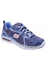 Childrens Girls Air Appeal Breezy Bliss Contrast Trainers/Sneakers - Navy/Periwinkle
