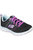 Childrens Girls Skech Appeal 2.0 High Energy Lace-Up Sneakers - Black/Multi