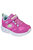 Girls S Lights Magna Expert Level Sneaker - Pink - Pink