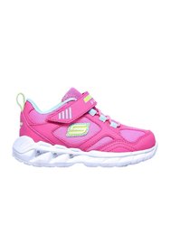 Girls S Lights Magna Expert Level Sneaker - Pink