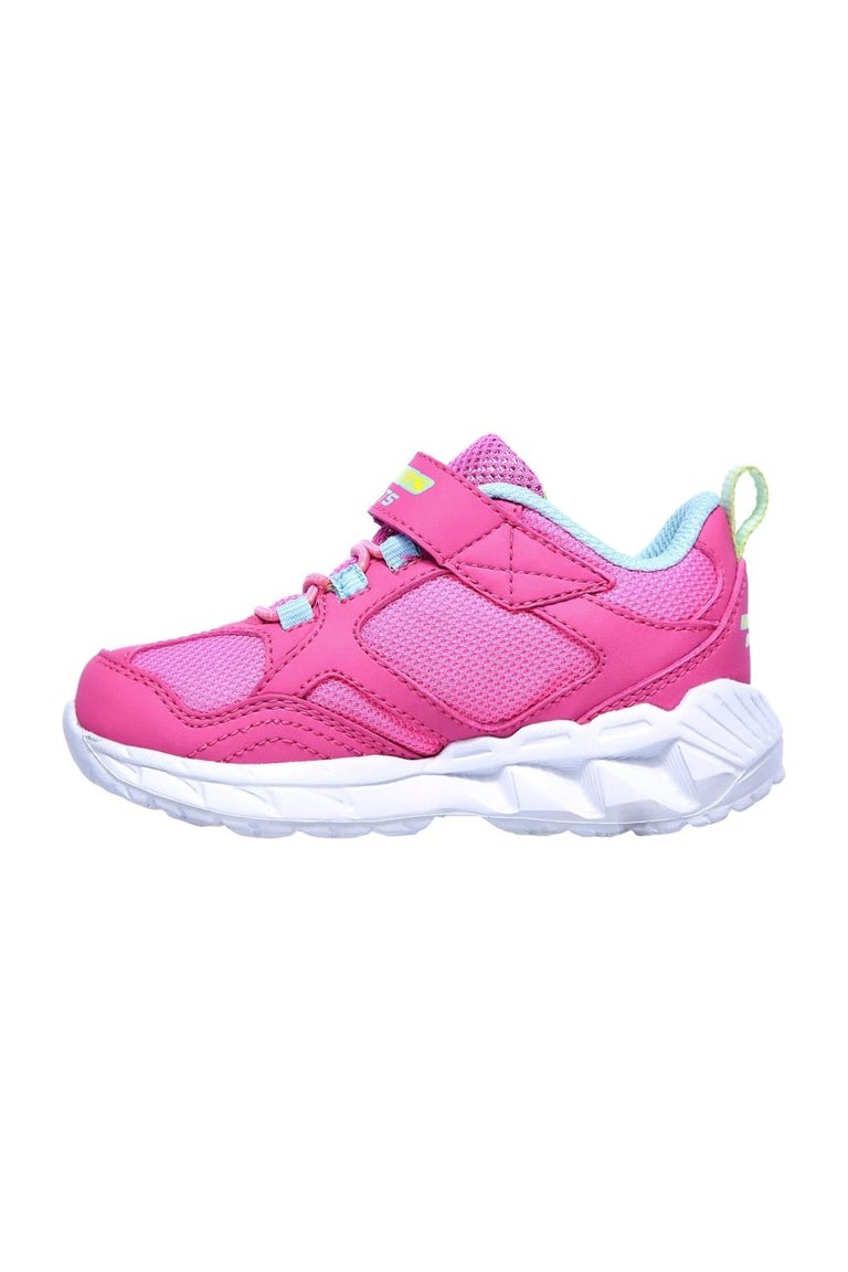 Girls S Lights Magna Expert Level Sneaker - Pink