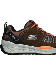 Mens Equalizer 4.0 Trail Leather Sneakers (Brown/Black) - Brown/Black