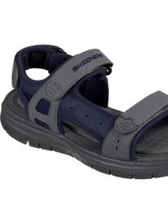 Mens Flex Advantage Upwell Sandals - Navy/Charcoal - Navy/Charcoal