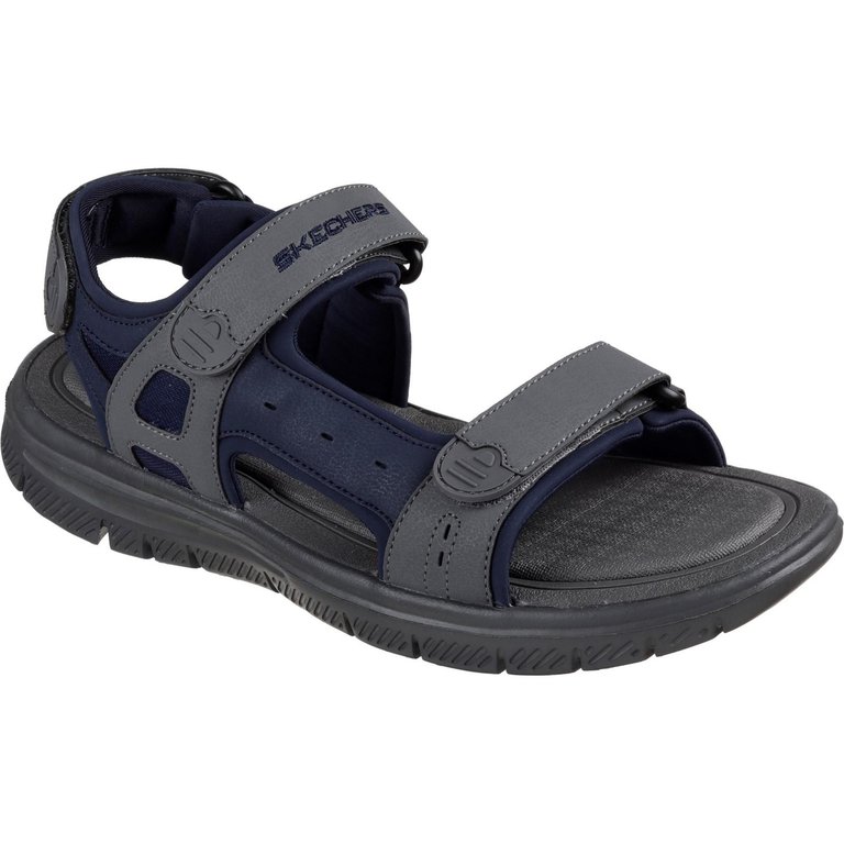 Mens Flex Advantage Upwell Sandals - Navy/Charcoal - Navy/Charcoal