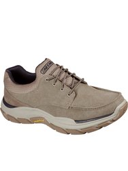 Mens Respected Loleto Suede Sneakers - Taupe - Taupe
