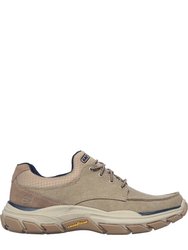 Mens Respected Loleto Suede Sneakers - Taupe