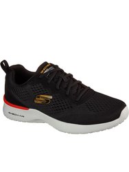 Mens Skech-Air Dynamight Tuned Up Sneakers - Black - Black