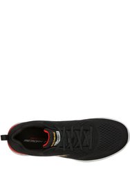 Mens Skech-Air Dynamight Tuned Up Sneakers - Black