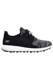 Mens Spikeless Golf Shoes - Black/White