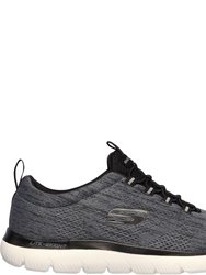 Mens Summits Louvin Sneakers - Black/White Heather