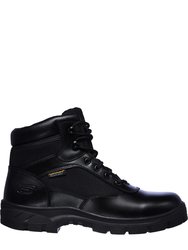 Mens Wascana Benen Leather Safety Boots (Black)