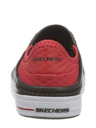 Skechers Boys Guzman Steps Shoes (Black/Red)