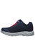 Skechers Boys S Lights Dynamic Flash Sneakers (Navy/Red)