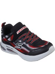 Skechers Boys Skech-Air Dual Sneakers (Black/Red) - Black/Red