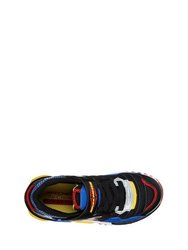 Skechers Boys Skech-Jetz Sneaker (Black/Multicolored)
