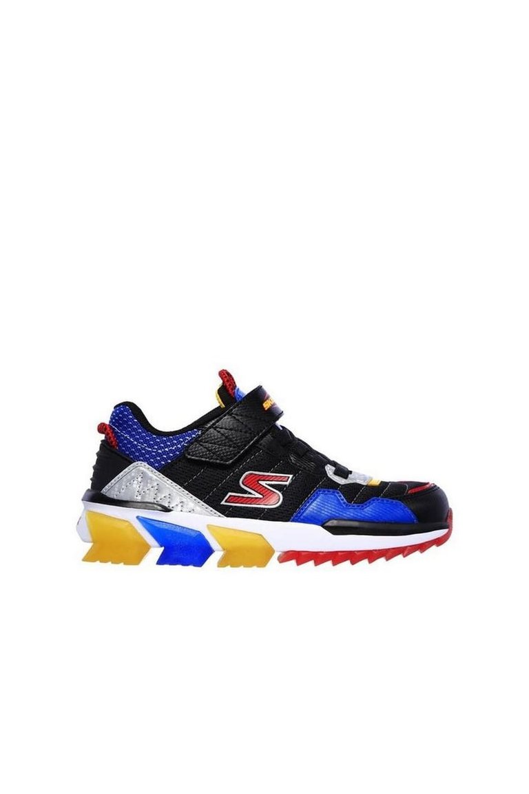 Skechers Boys Skech-Jetz Sneaker (Black/Multicolored)