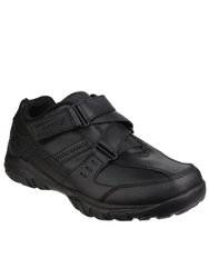 Skechers Childrens Boys Grambler Zeem Touch Fasten Trainer/Sneaker (Black) - Black