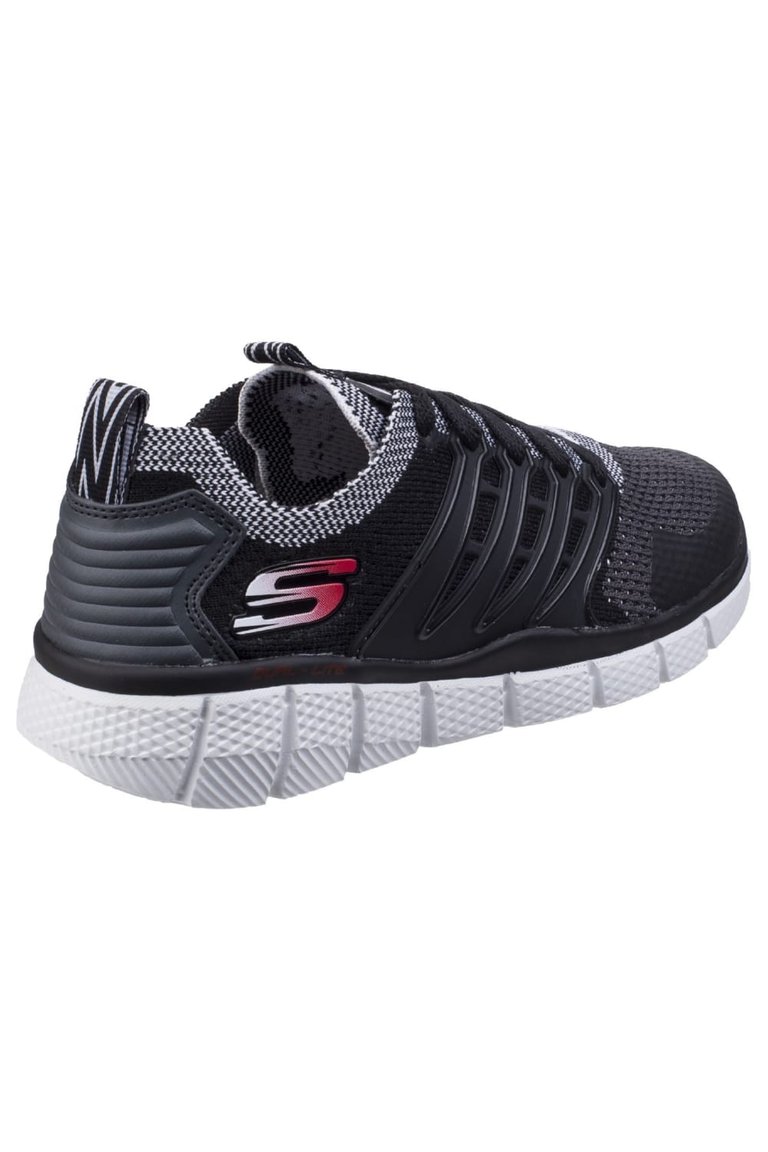 Skechers Childrens Boys SK97384L Equaliser 2.0 Turbopulse Sports Shoes/Trainers (Black Grey)