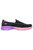 Skechers Childrens Girls Go Walk 4 Awesome Ombres Slip On Shoes (Black/Multi)