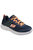 Skechers Childrens/Kids Burst Second Wind Memory Foam Lace Up Trainers/Sneakers (Navy/Orange) - Navy/Orange