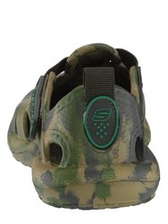 Skechers Childrens/Kids Cali Gear Koolers Sandals (Camo Green)