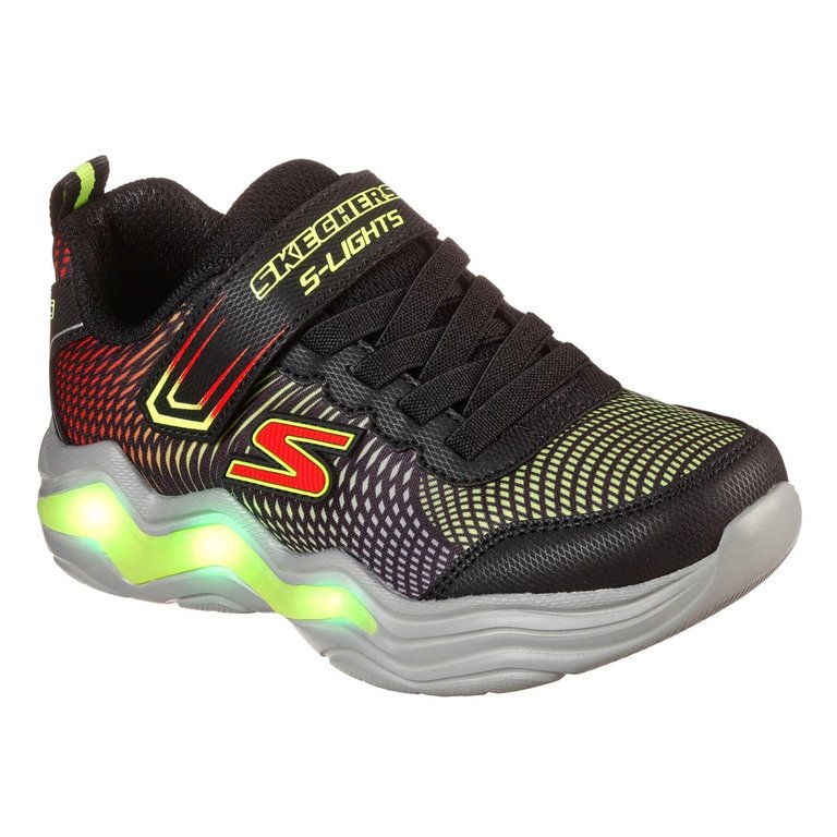 Skechers Childrens/Kids Erupters IV Sneakers (Black/Lime Green) - Black/Lime Green