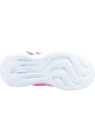 Skechers Childrens/Kids Go Run Fast Miss Crafty Sneakers (Pink/White)