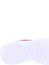 Skechers Childrens/Kids Lux Rainbow Sneakers (Pink/Multicolored)