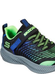 Skechers Childrens/Kids S Lights Twisty Brights Sneakers (Blue/Lime Green) - Blue/Lime Green