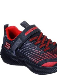 Skechers Childrens/Kids S Lights Twisty Brights Sneakers (Red/Black) - Red/Black