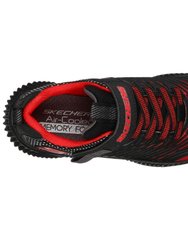 Skechers Childrens/Kids S Lights Twisty Brights Sneakers (Red/Black)