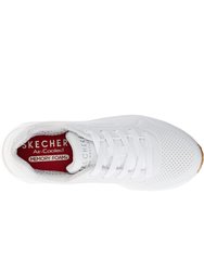 Skechers Childrens/Kids Uno Stand On Air Sneakers (White)