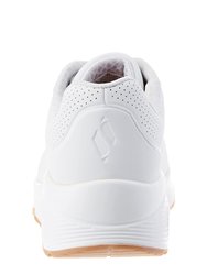 Skechers Childrens/Kids Uno Stand On Air Sneakers (White)