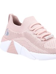 Skechers Girls A Line Diamond Glider Sneakers (Pink) - Pink