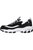 Skechers Girls D`Lites Biggest Fan Lace Up Leather Trainer (Black/White)